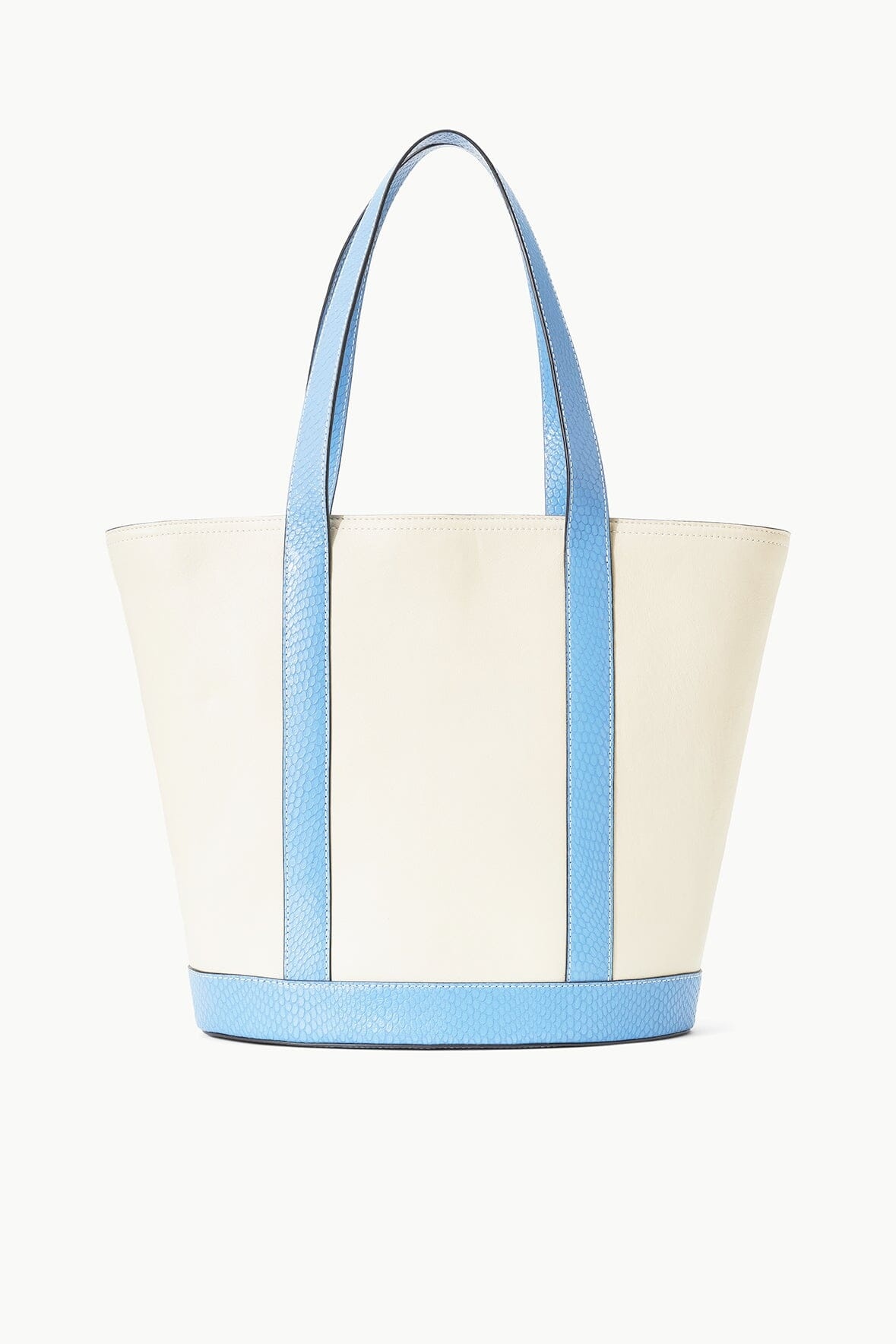 STAUD ALLORA TOTE CREAM STAUD BLUE - 1