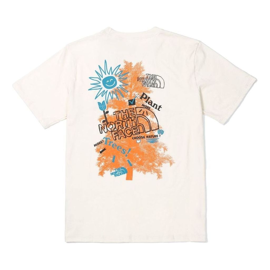 THE NORTH FACE Short Sleeve Earth Day T-Shirt 'Beige' NF0A812D-AI0 - 2