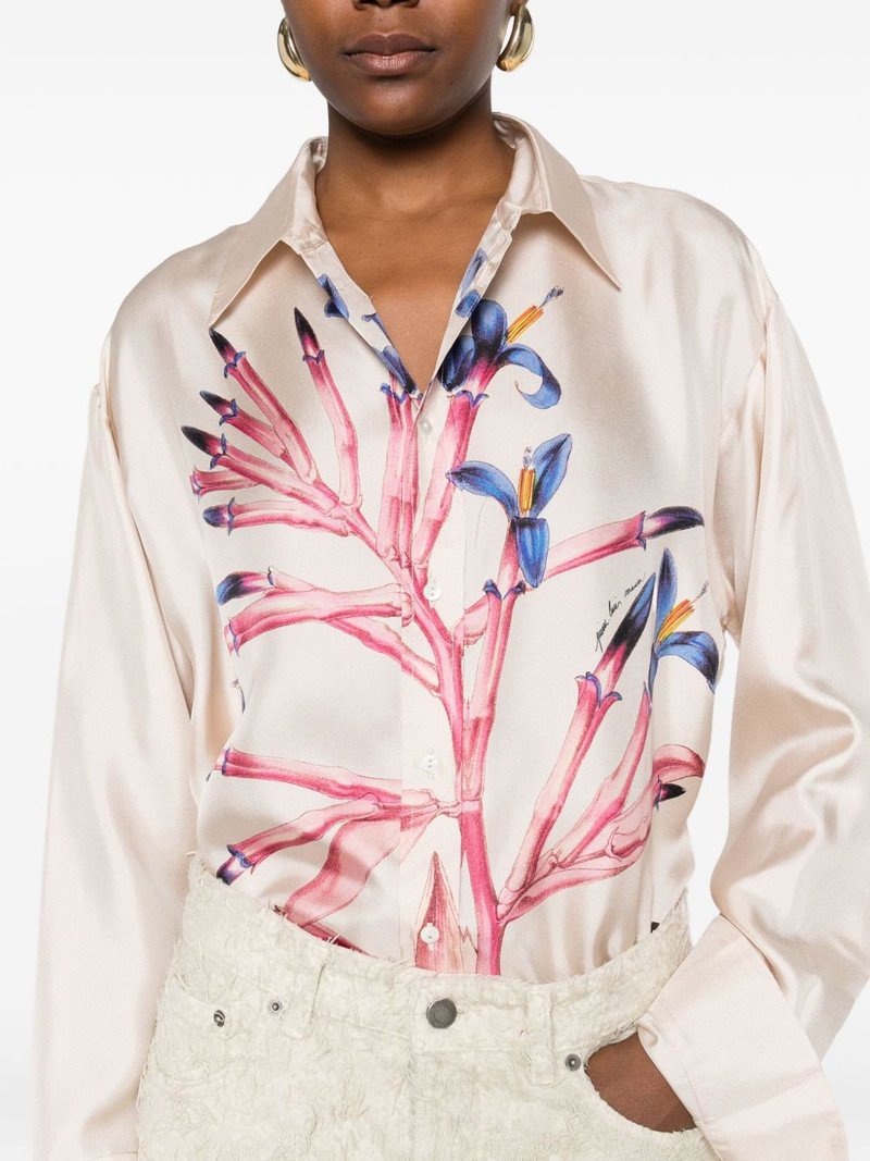 floral-print long-sleeve shirt 5