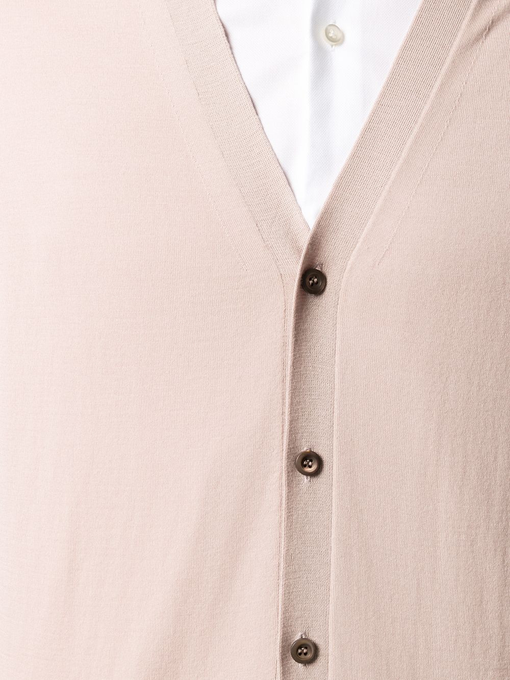 buttoned wool cardigan - 5