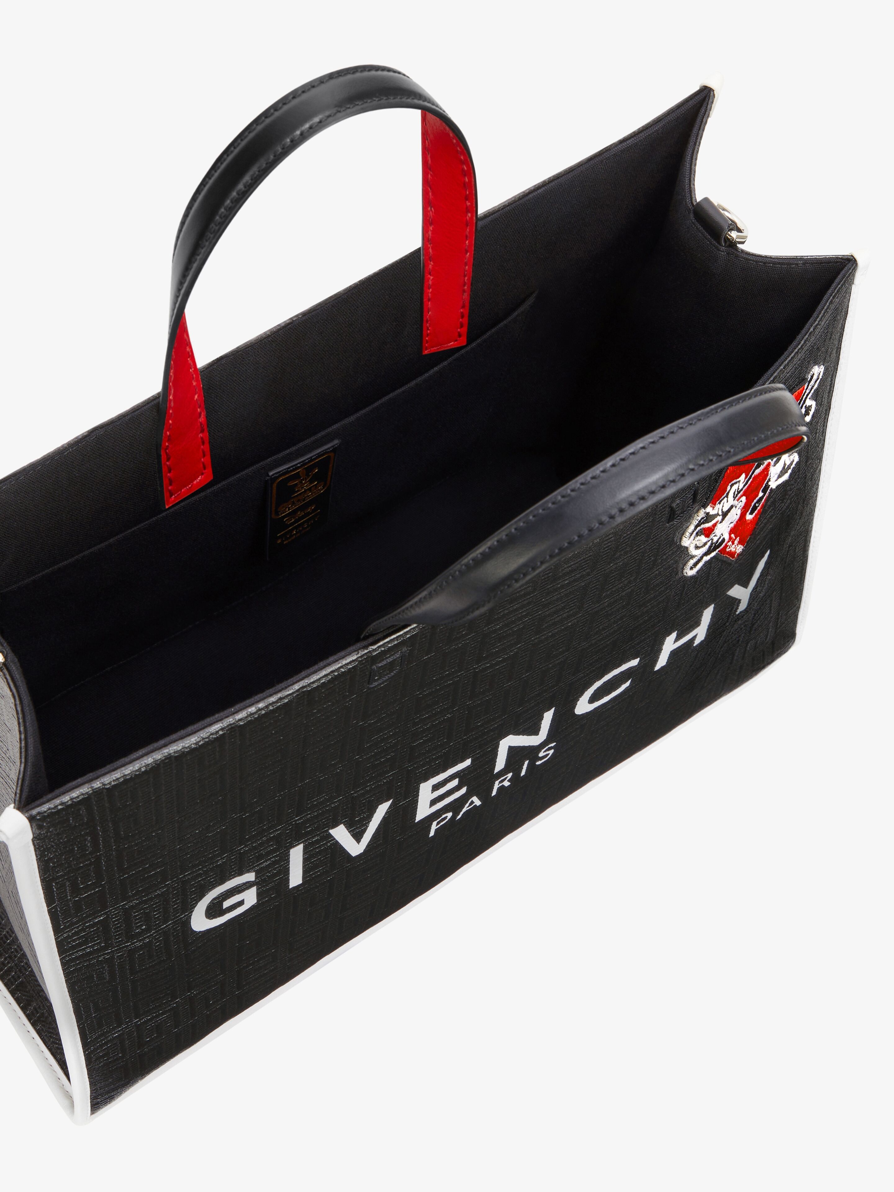 MEDIUM G TOTE OSWALD SHOPPING BAG IN 4G COATED CANVAS - 5