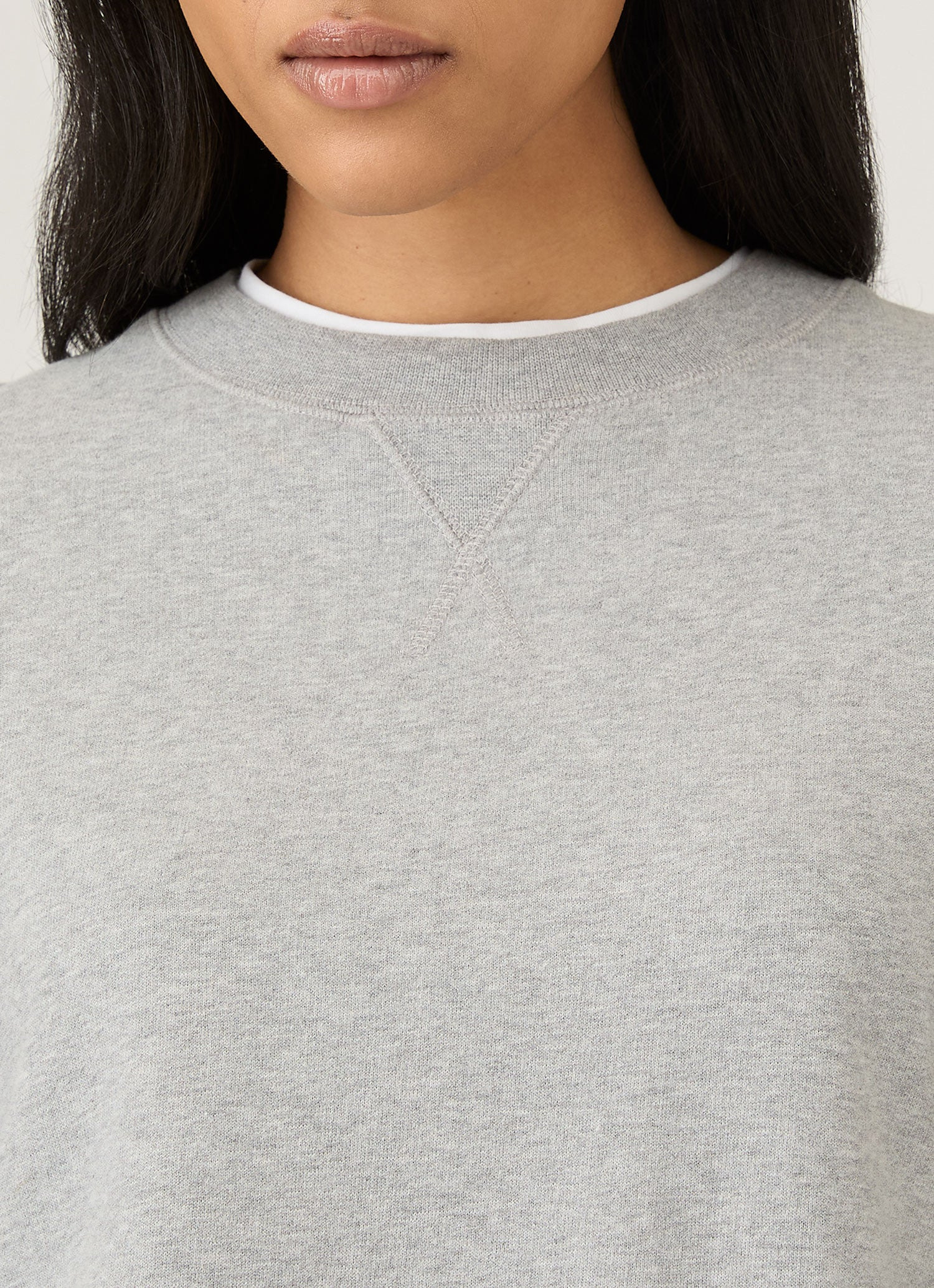 Relaxed Loopback Sweatshirt - 4