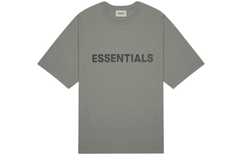 ESSENTIALS Fear of God Essentials SS20 Graphic Logo Gray Flannel/Charcoal Tee FOG-SS20-406 outlook
