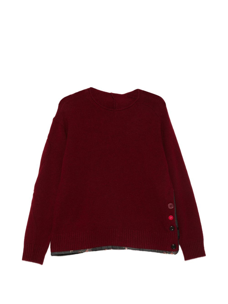 button-detail sweater 1