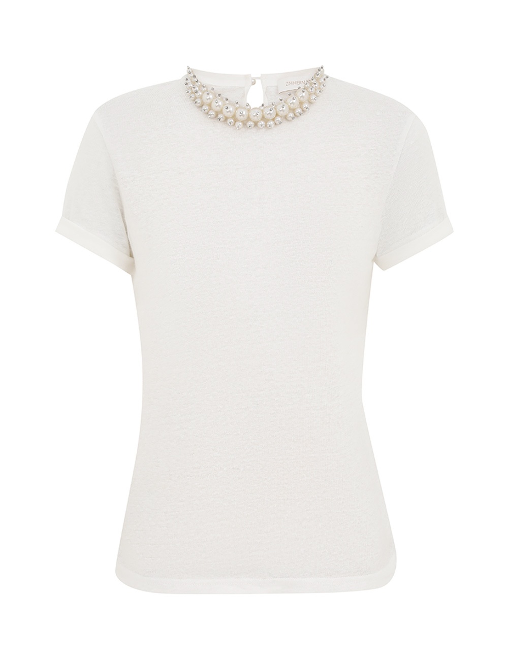 CRUSH EMBELLISHED TEE - 1