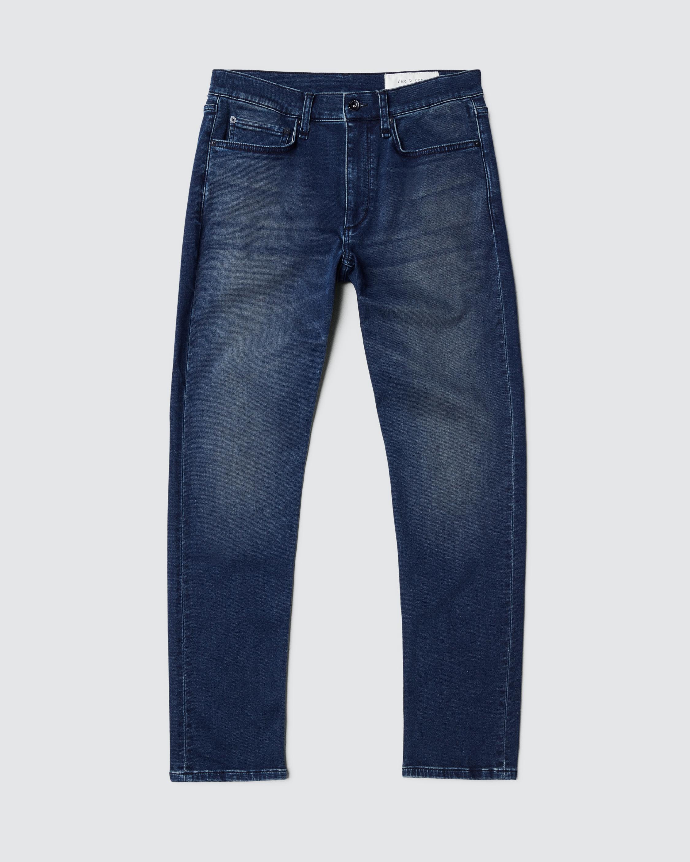 RAG & BONE Fit 2 Action Slim-Fit Straight-Leg Loopback Jeans for