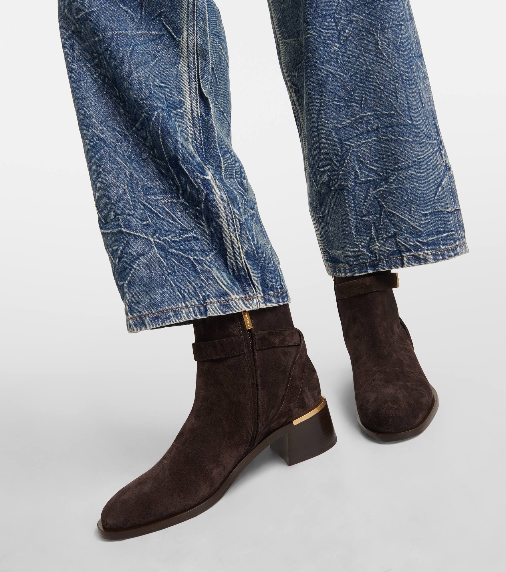 Diantha 45 suede ankle boots - 7