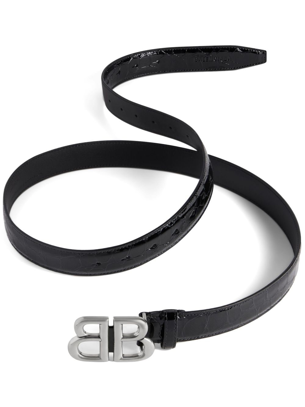 Monaco logo-buckle leather belt - 1