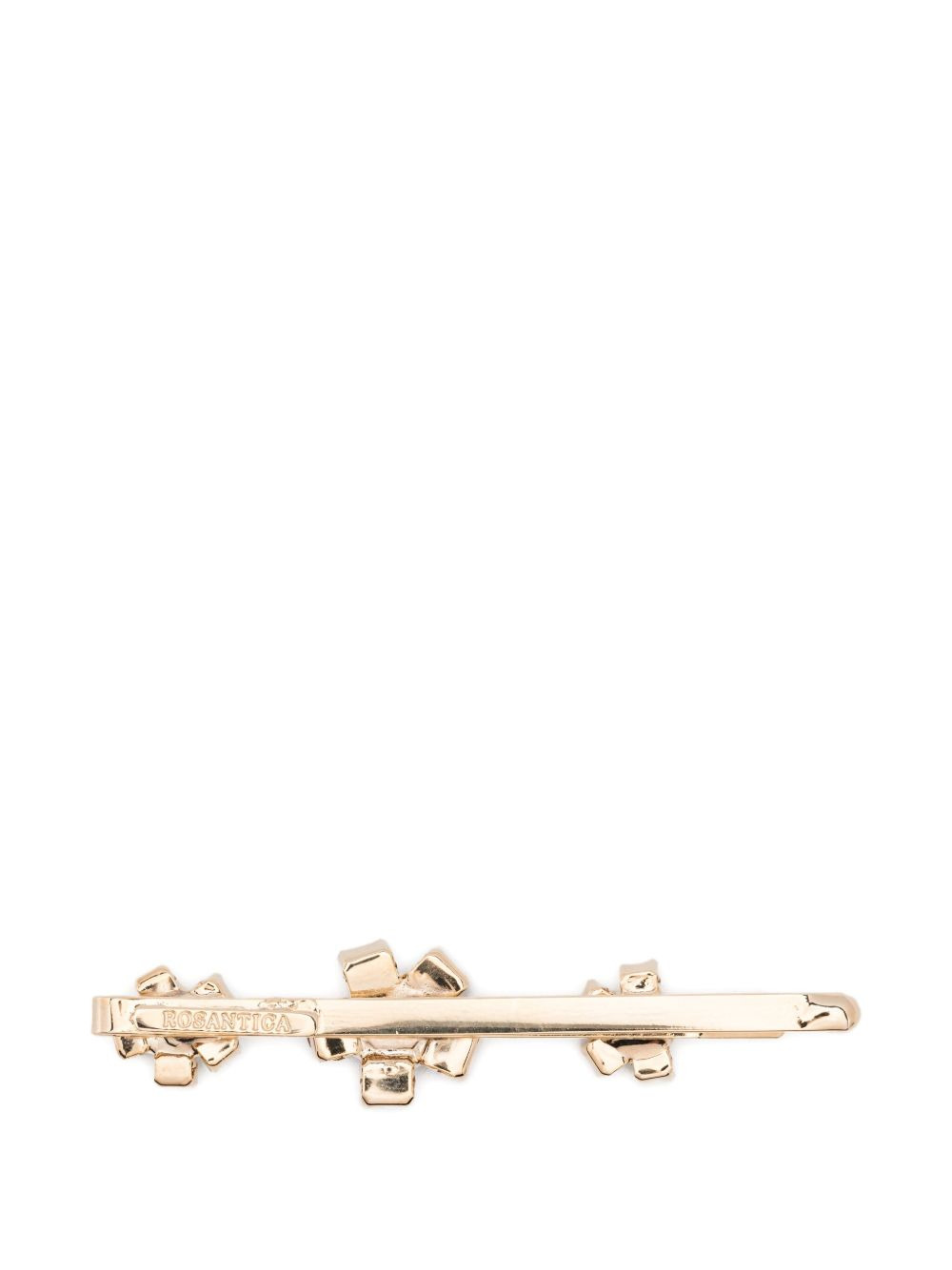 flower-embellished hair slide - 2