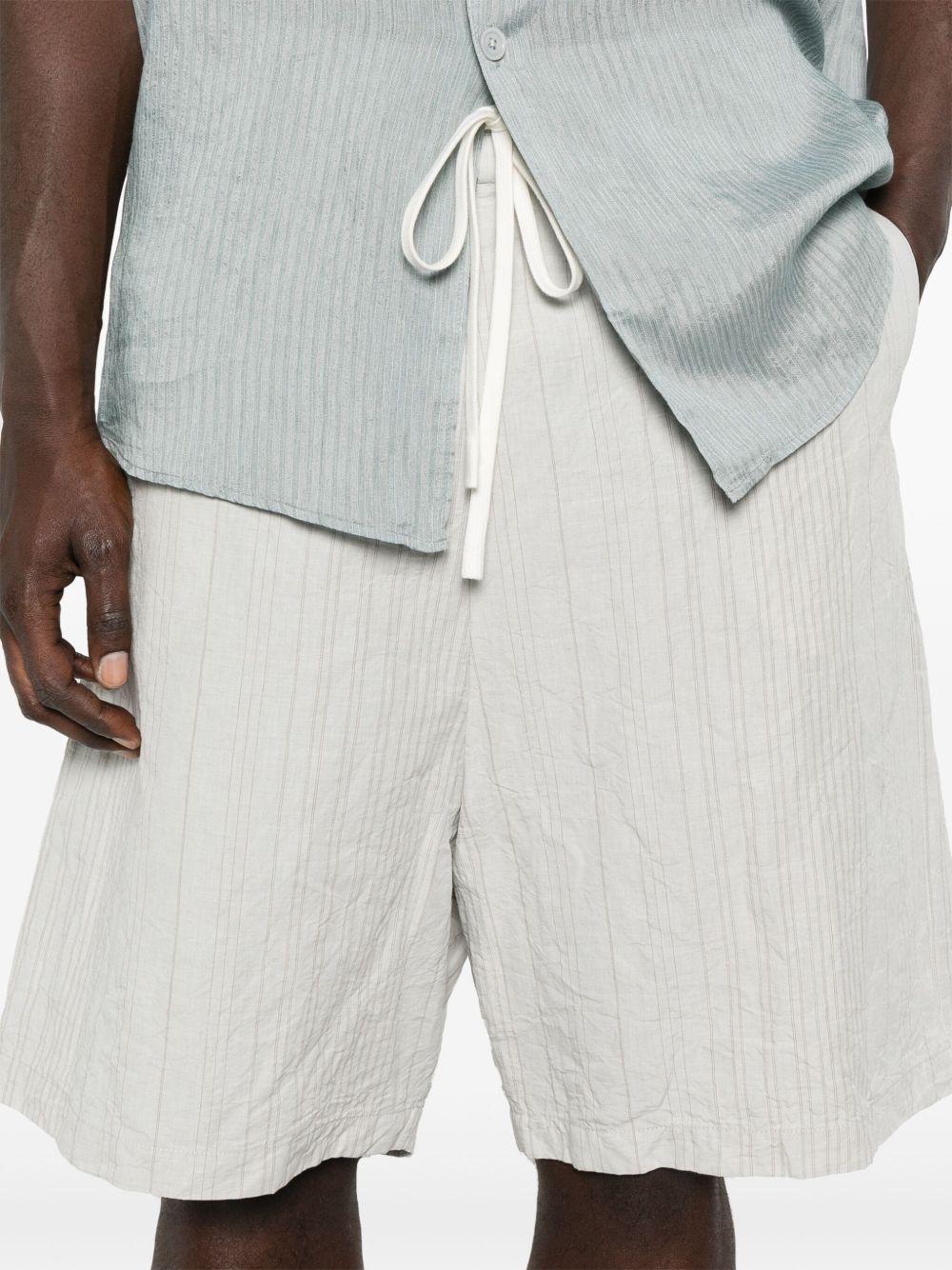 striped shorts - 5