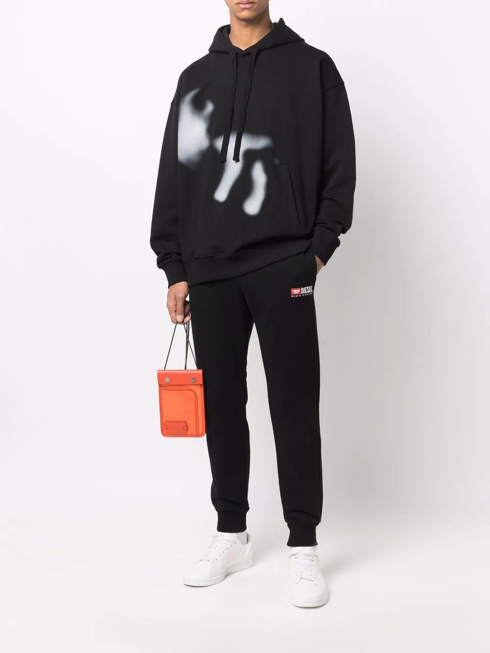 embroidered-logo joggers - 2