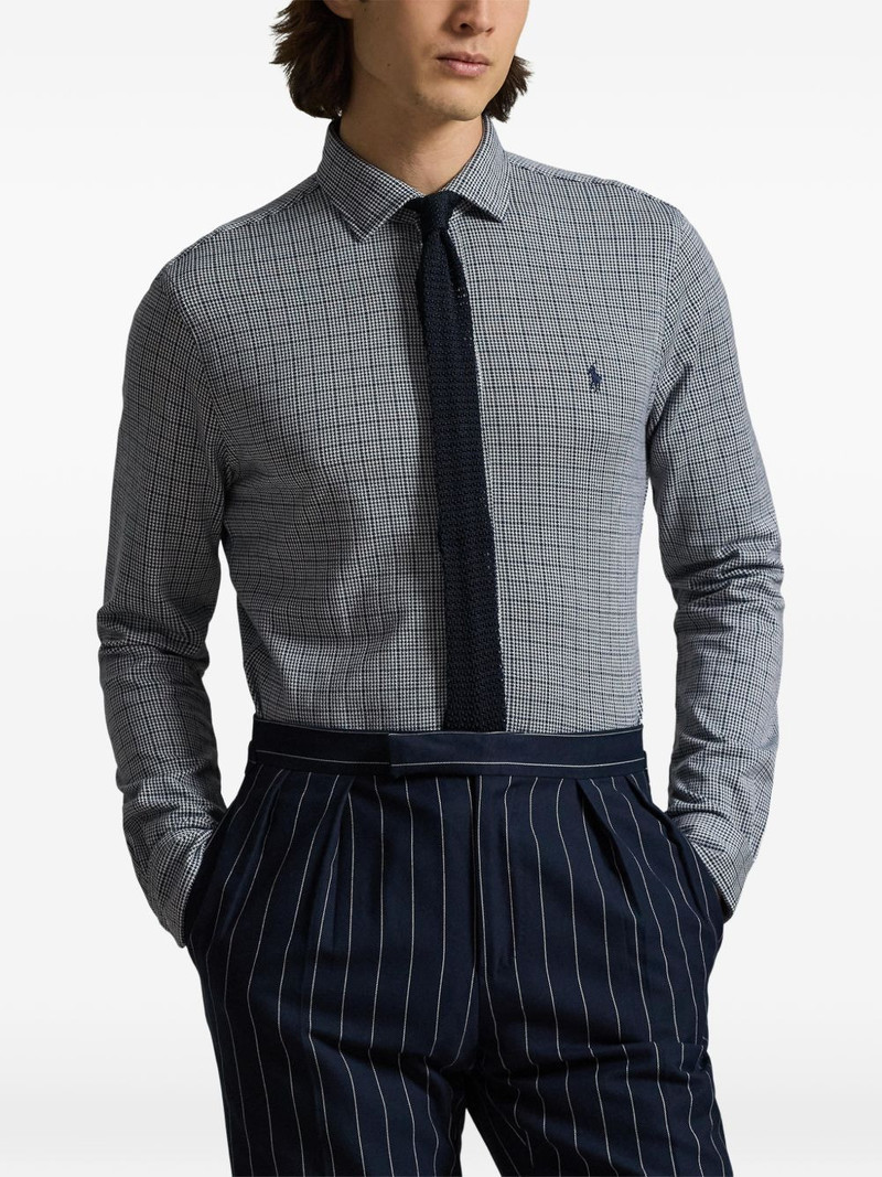 checked-patterned shirt 3