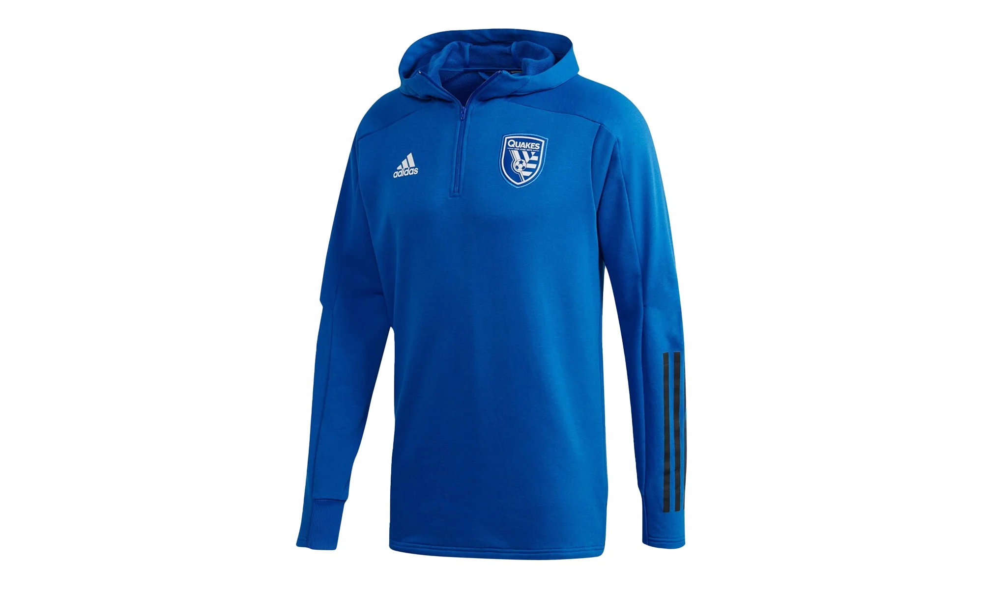 San Jose Earthquakes 3-Stripes Travel Jacket "Master Blue / Black" FI1445 - 1
