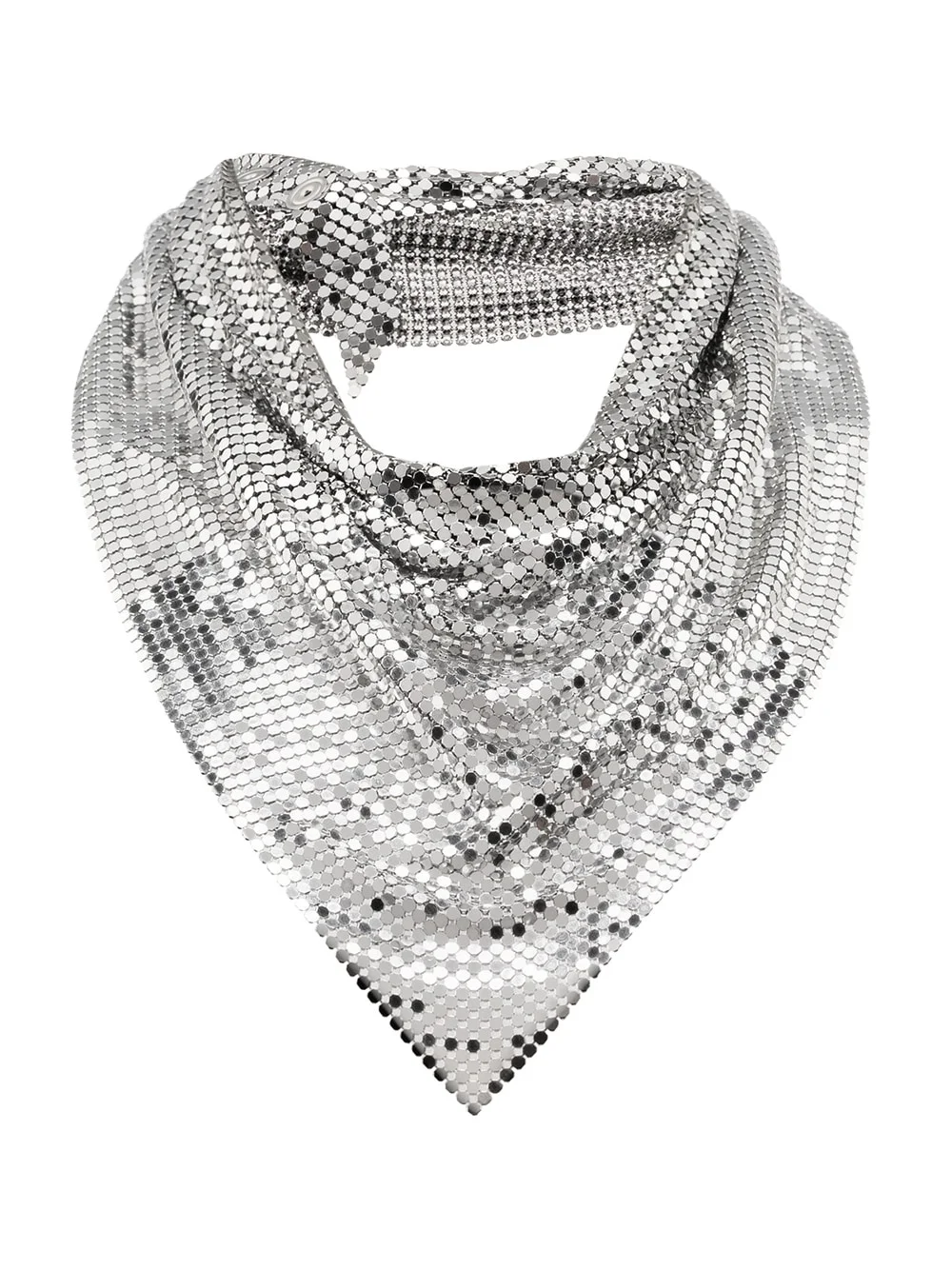 draped mesh necklace - 1