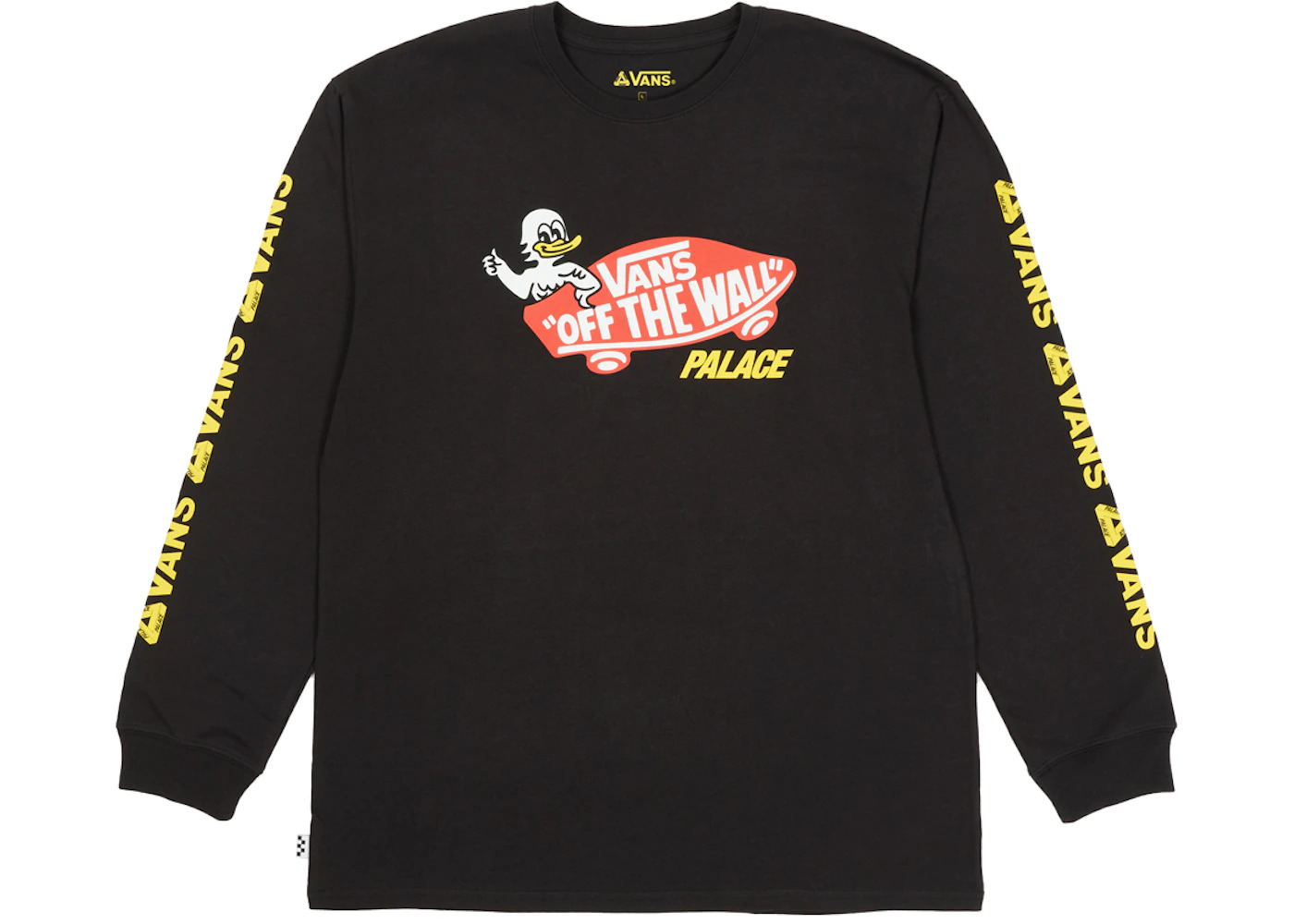 Palace x Vans Duck Out Longsleeve Black - 1
