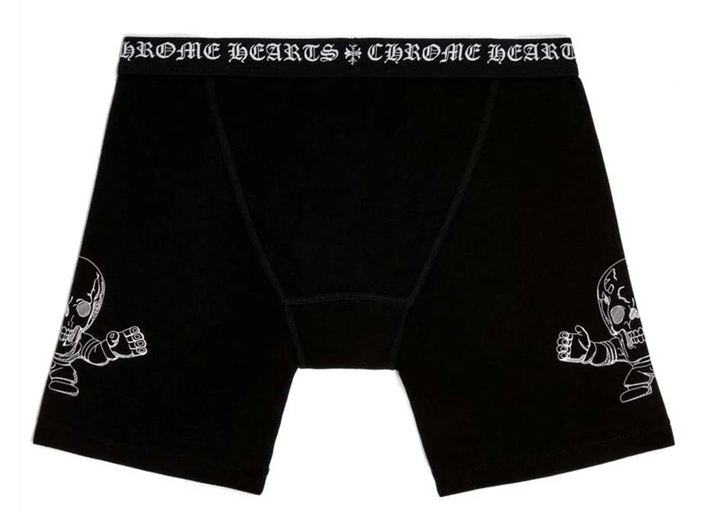 Chrome Hearts Chrome Hearts Foti Boxer Brief - Long Black | REVERSIBLE