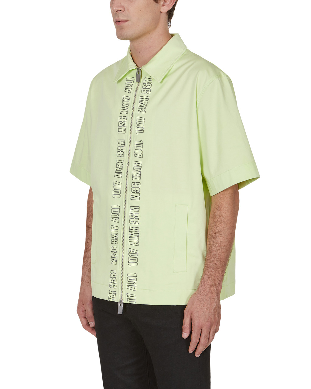 GRAPHIC S/S ZIP SHIRT - 3