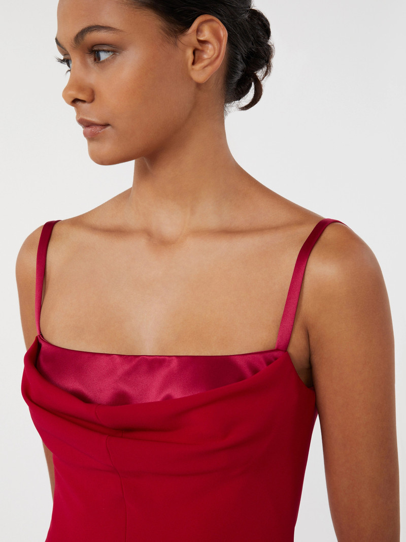 PANTONE Cady cocktail dress - GERANIUM 5