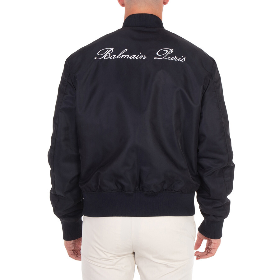 Balmain Logo-Embroidered Bomber Jacket - 5