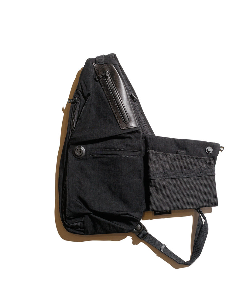 master-piece Circus Sling Bag Black outlook