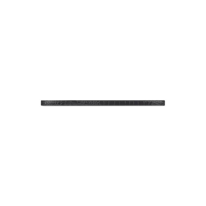 BALENCIAGA Women's Bb Super Thin Belt in Dark Grey outlook