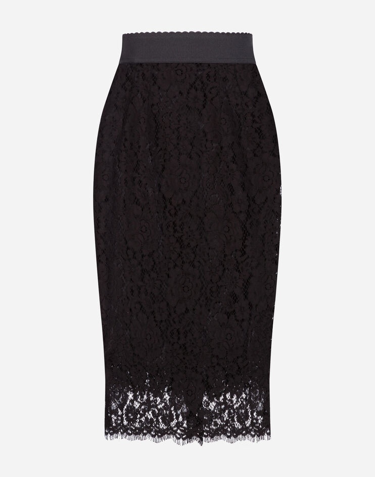 Lace pencil skirt - 3