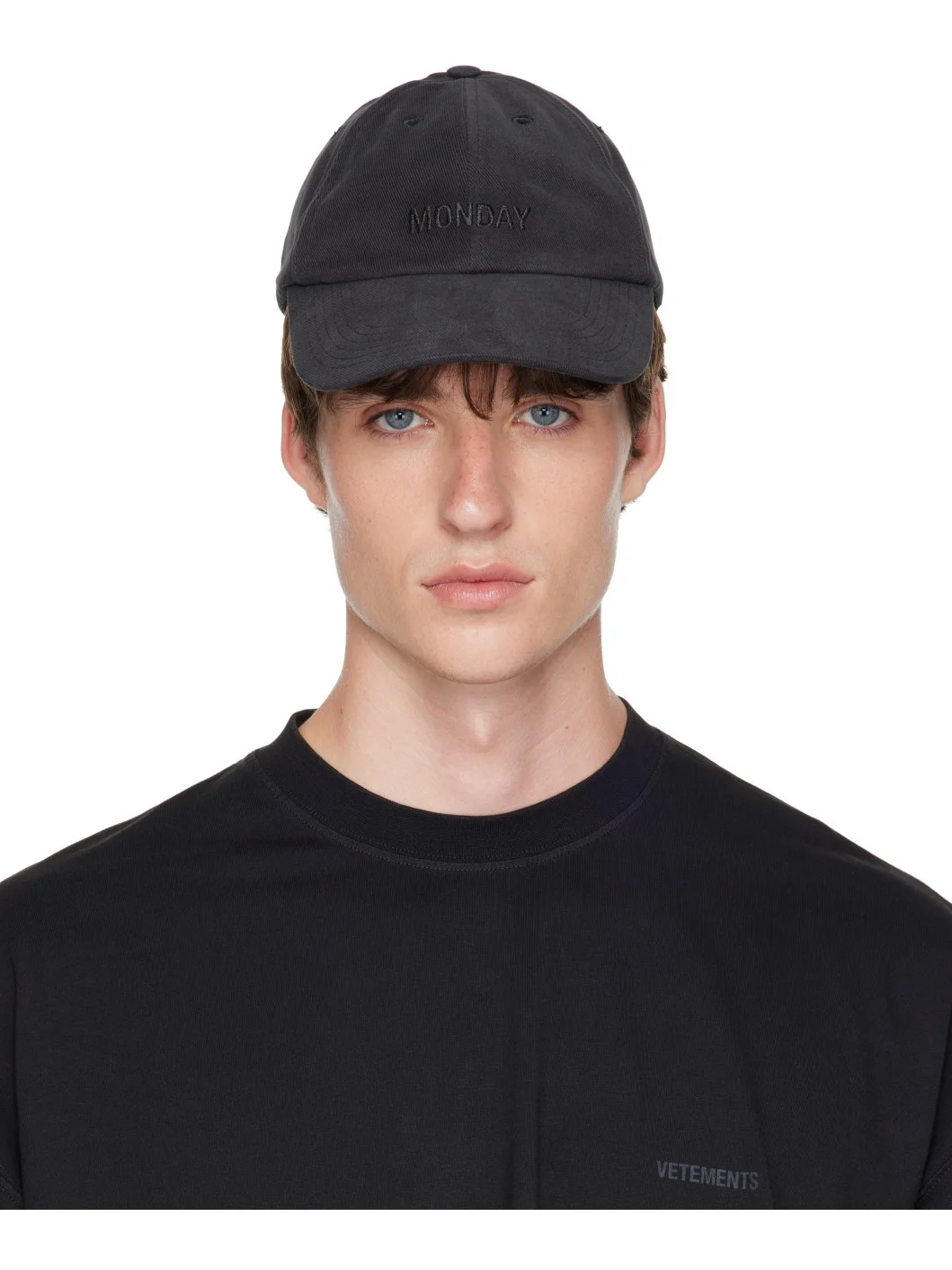 Black 'Monday' Pristine Cap - 1