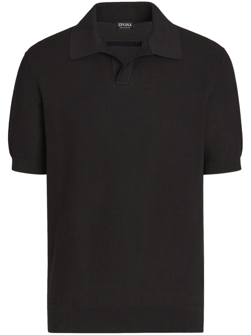 cotton polo shirt - 1