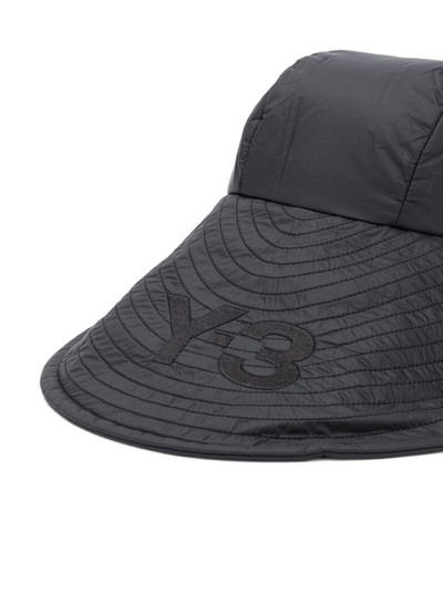 Y-3 embroidered logo sun hat  outlook