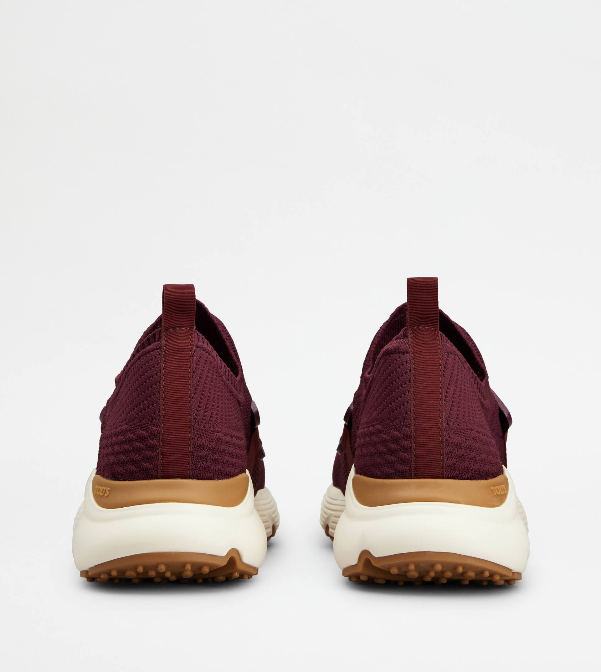 KATE SNEAKERS IN TECHNICAL FABRIC - BURGUNDY - 3
