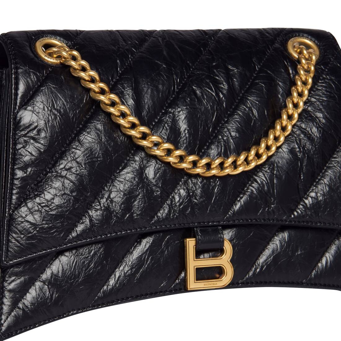 Balenciaga Women's Crush Medium Chain Bag