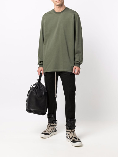 Rick Owens crew neck cotton sweater outlook