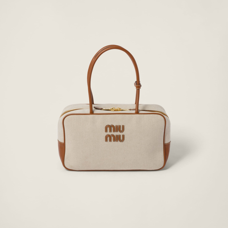 Canvas top-handle bag - 1