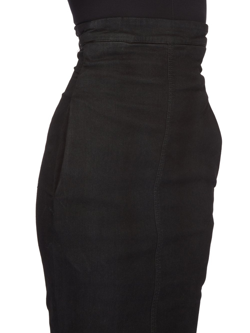 Dirt Pillar denim maxi skirt 4