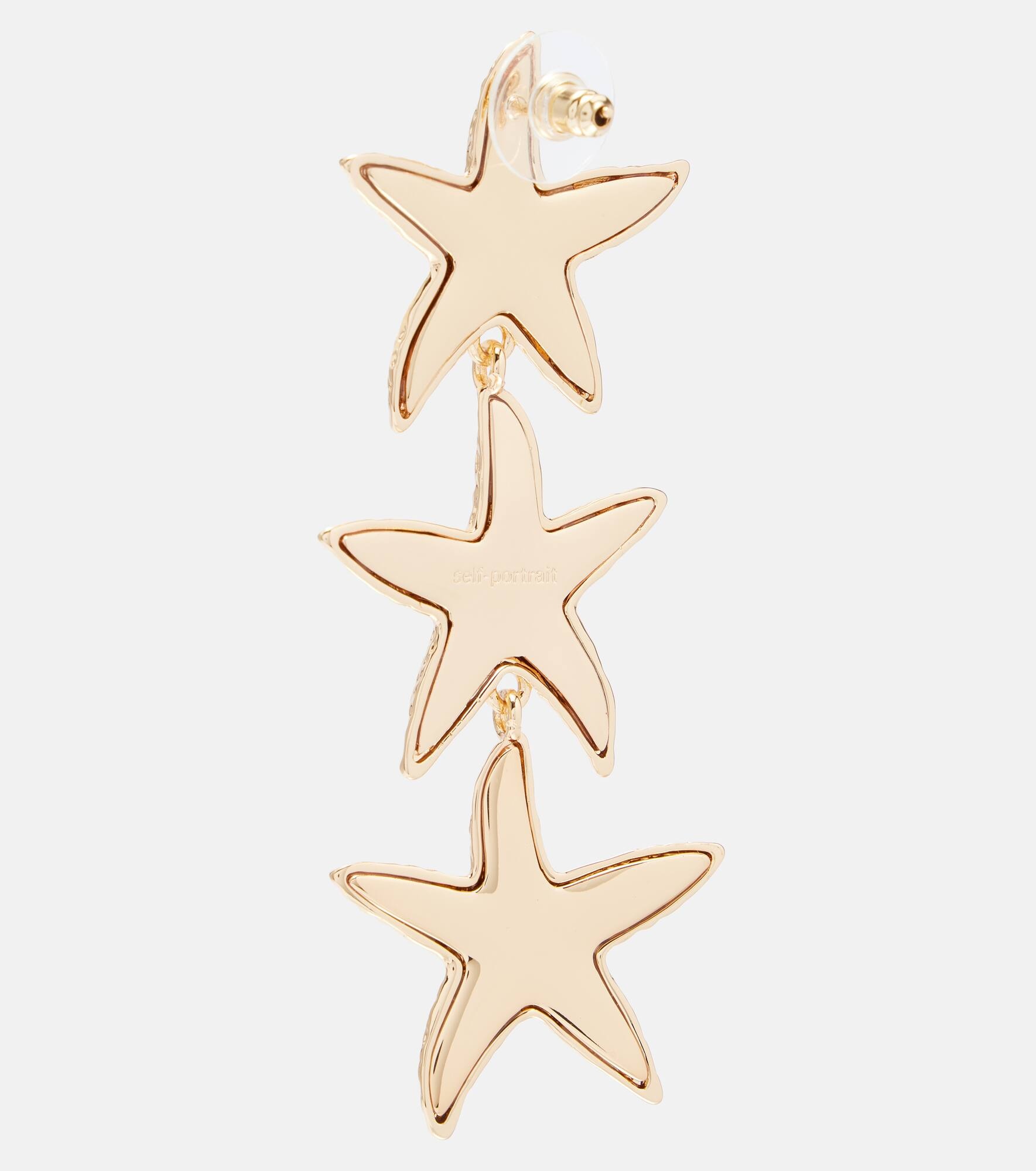 18kt gold-plated earrings - 5