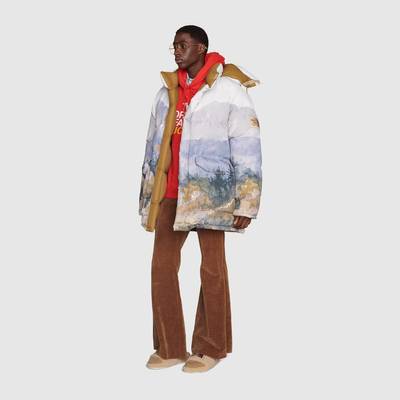 GUCCI The North Face x Gucci down coat outlook