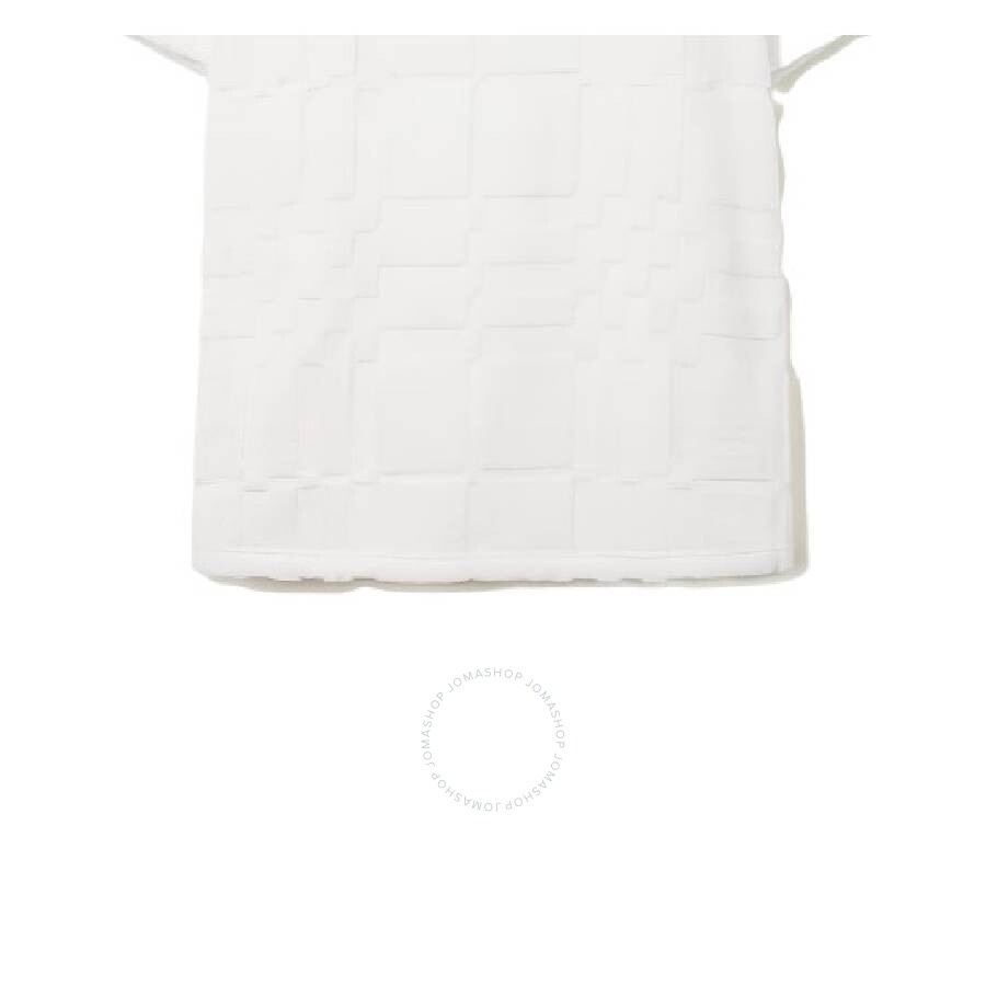 Burberry White Willesden Check Cotton T-Shirt - 6