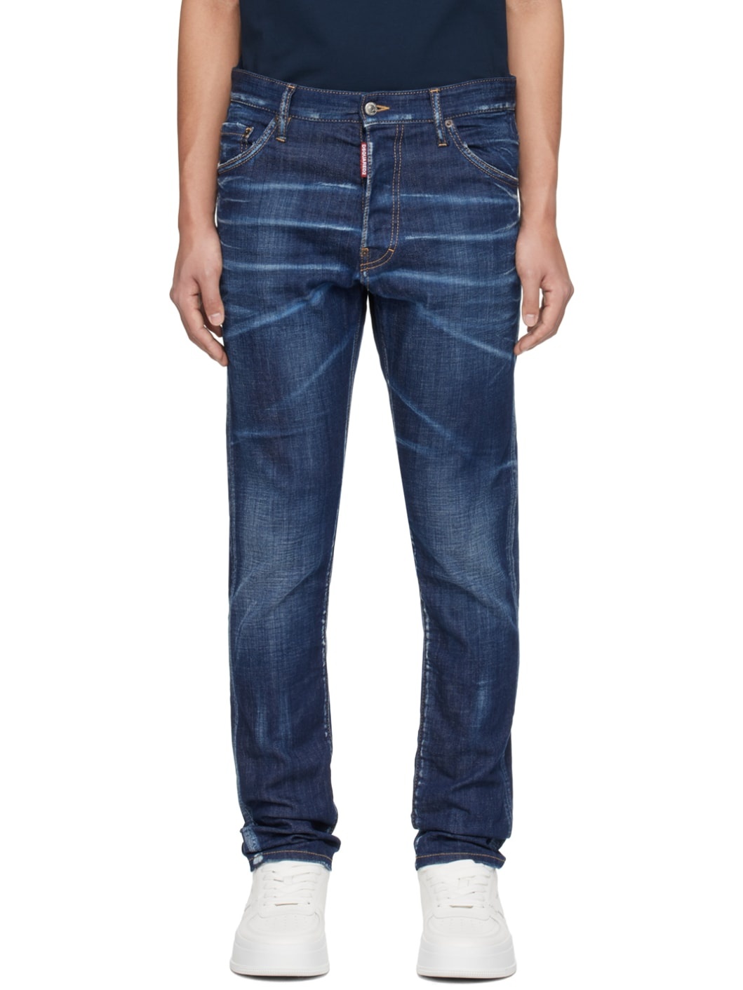 Navy Cool Guy Jeans - 1