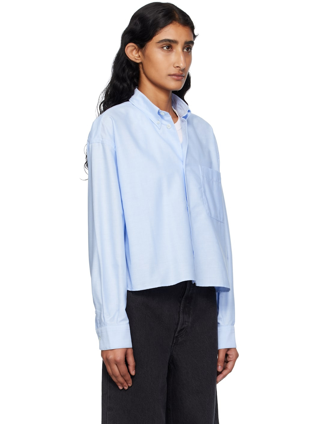 Blue Sophia Button Down Shirt - 2