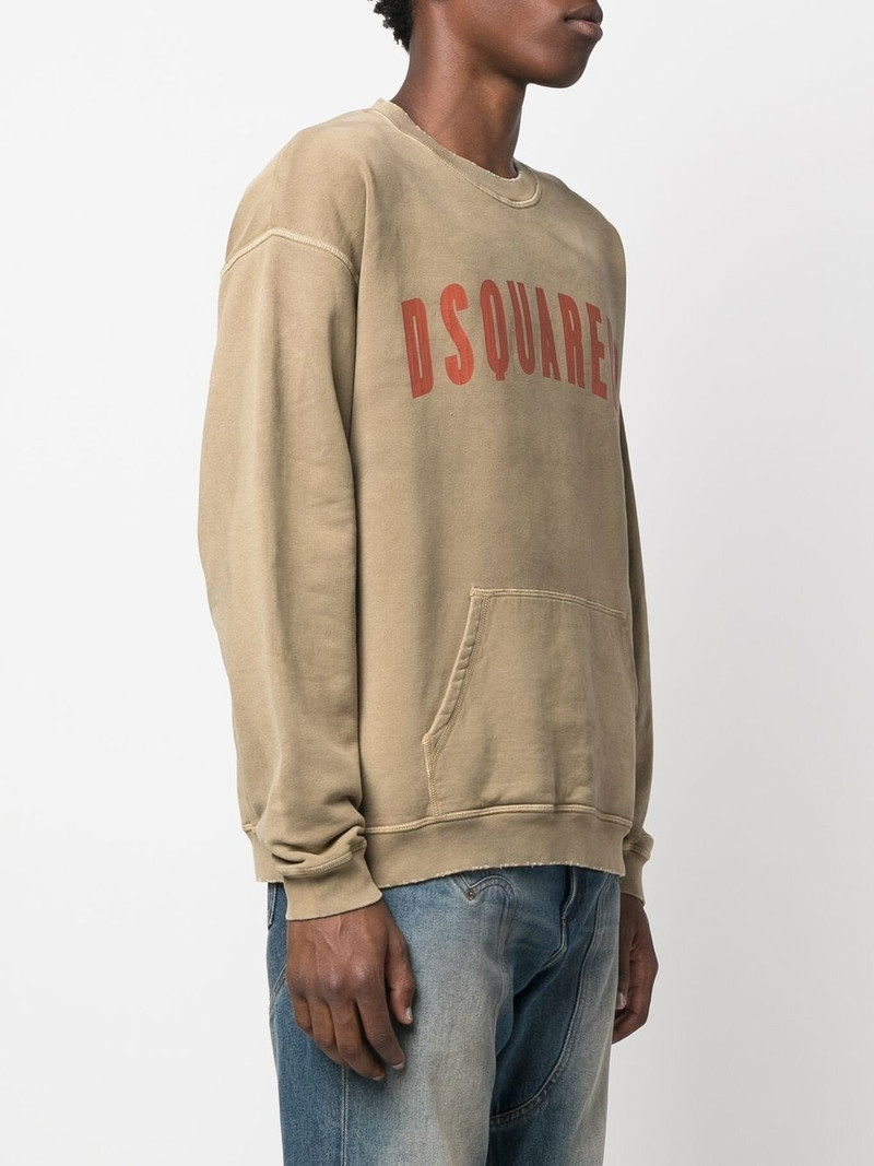 logo-print detail sweatshirt 3