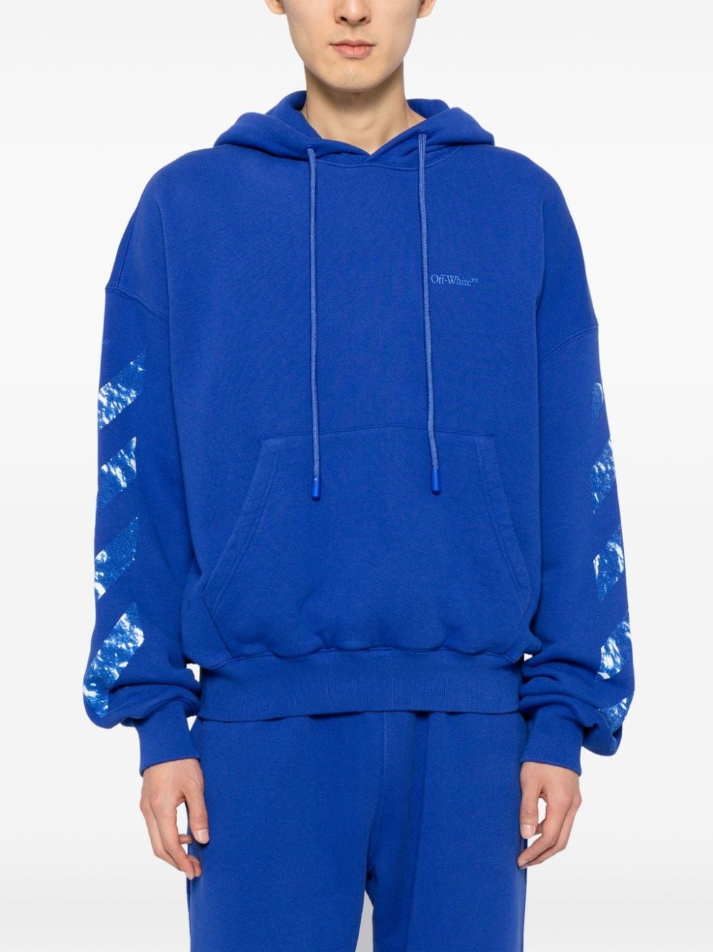 Moon Tab cotton hoodie - 3