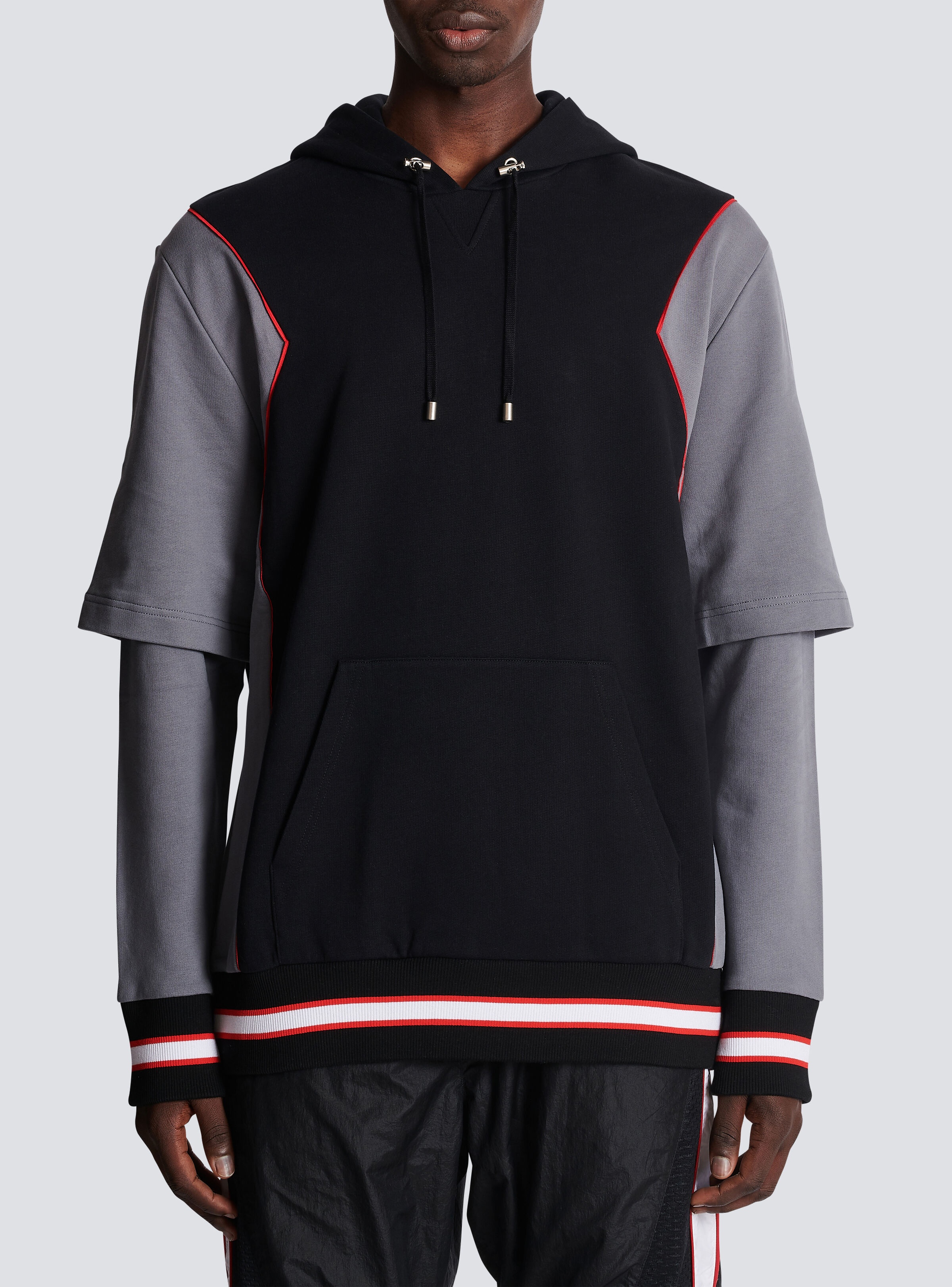Balmain x Puma - Oversized basketball hoodie - 6