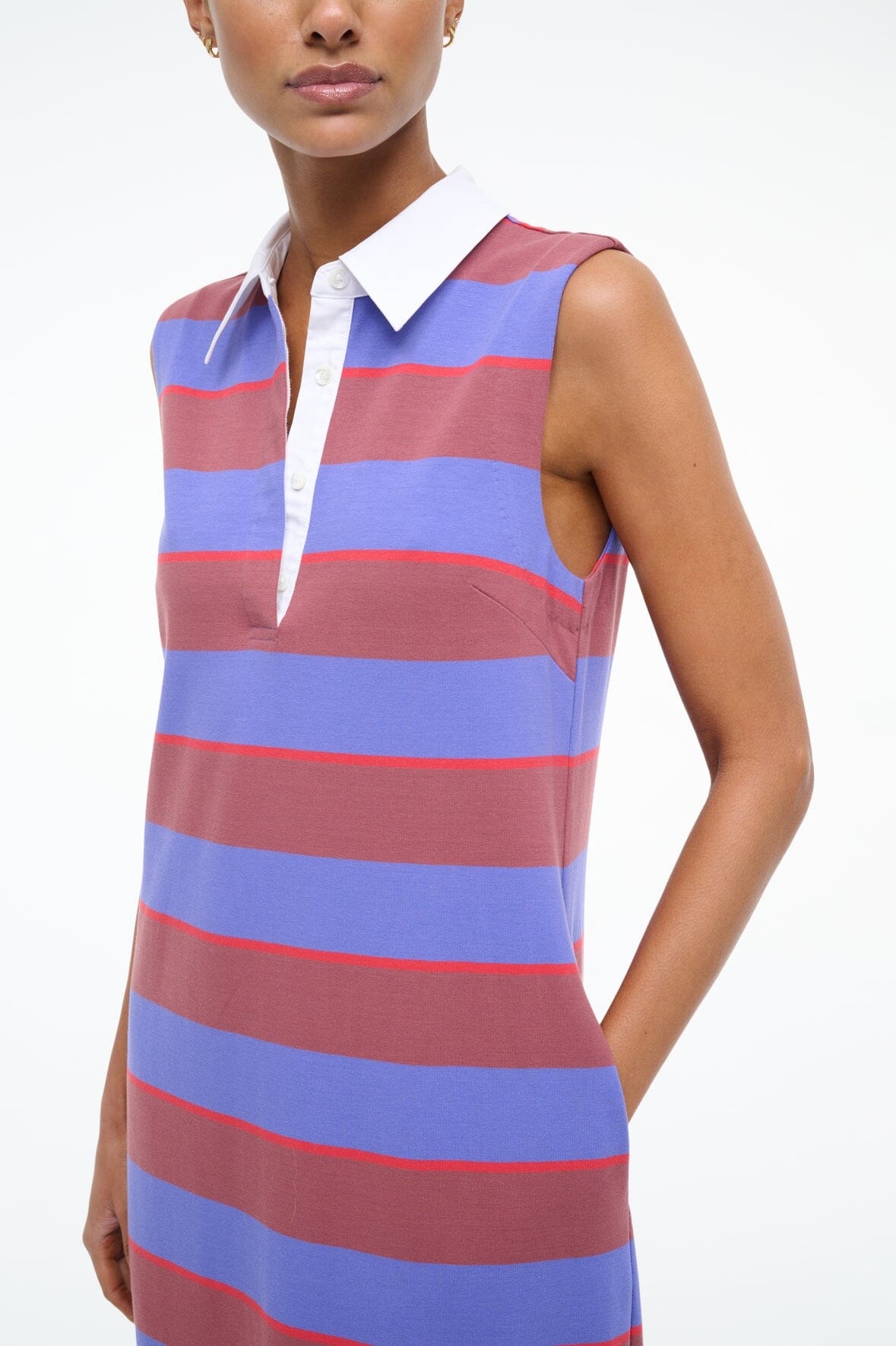 STAUD JULIUS DRESS ATLAS RUGBY STRIPE - 4