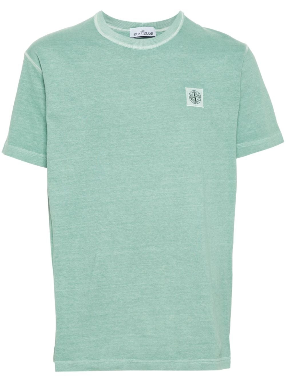 Compass-motif mÃ©lange T-shirt - 1