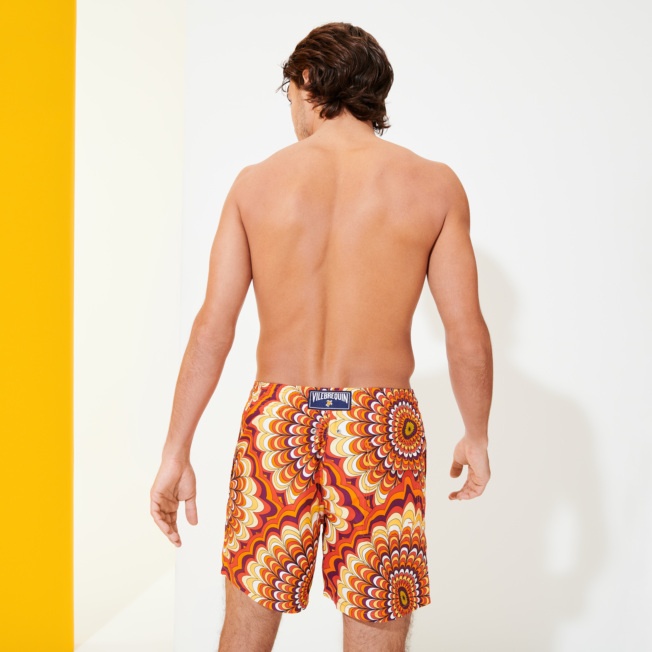 Men Swim Trunks 1975 Rosaces - 4