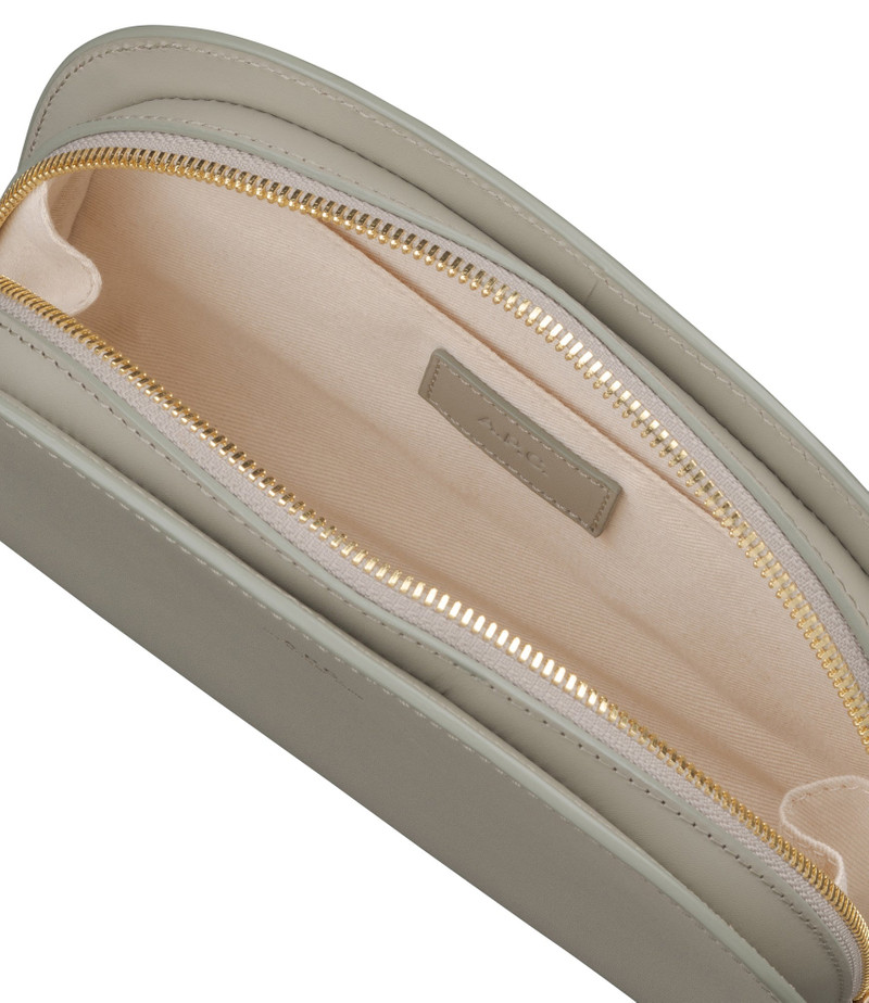 A.P.C. DEMI-LUNE CLUTCH outlook