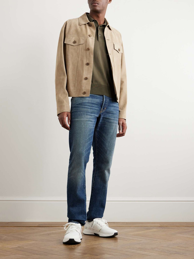 TOM FORD Slim-Fit Cotton Polo Shirt outlook