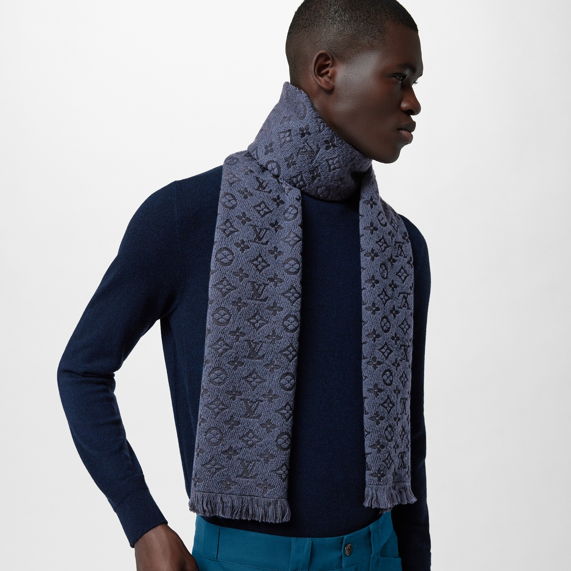 Monogram Classic scarf - 5