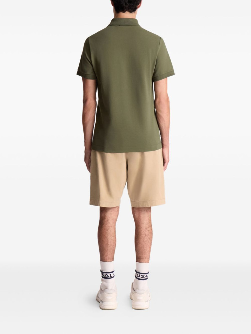 pique-cotton polo shirt 3