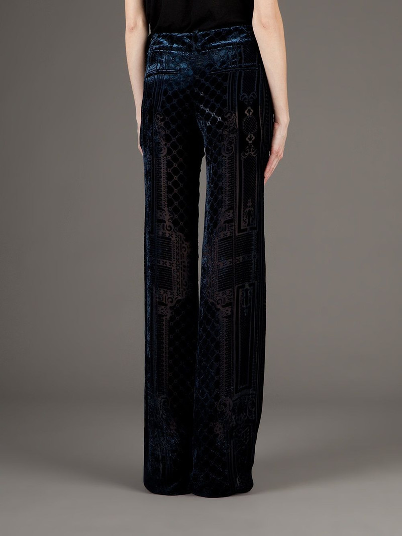 brocade wide leg trouser 5